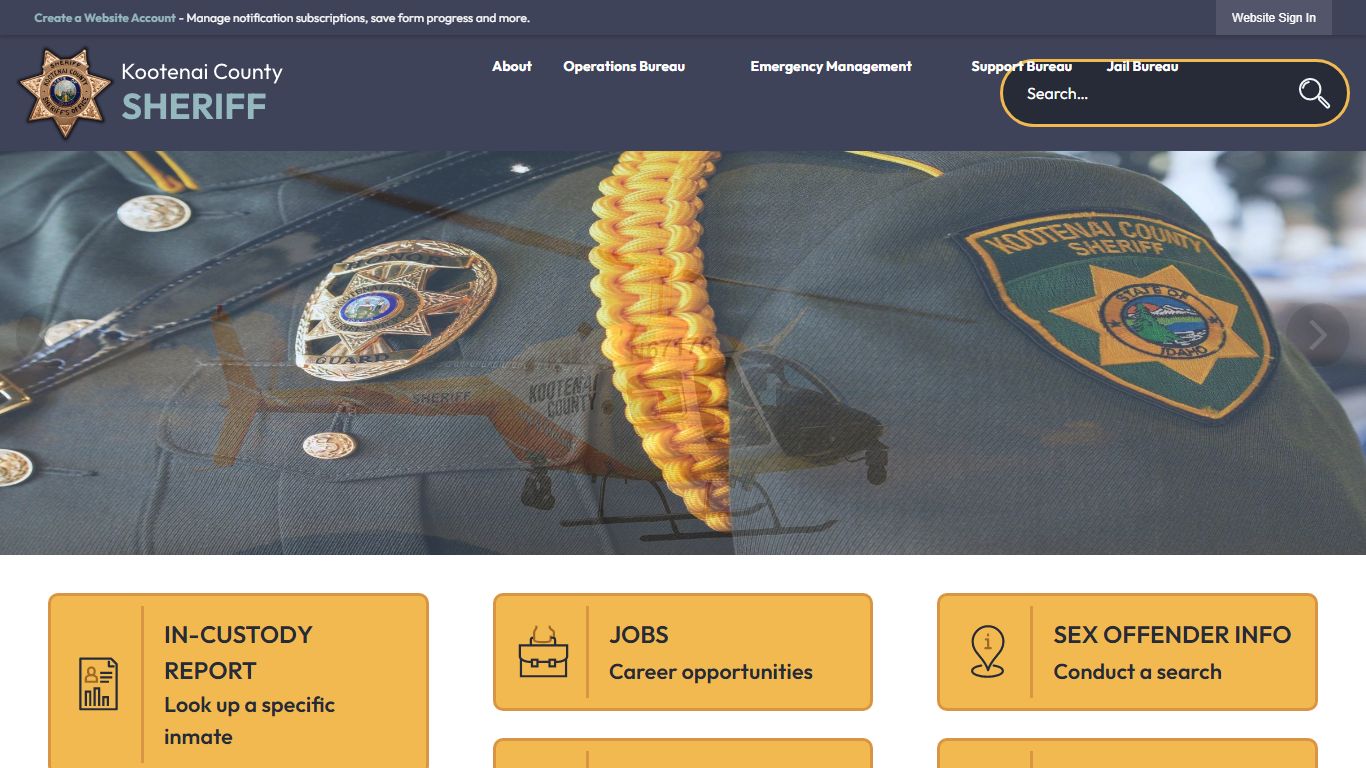 Kootenai County Sheriff, ID | Official Website